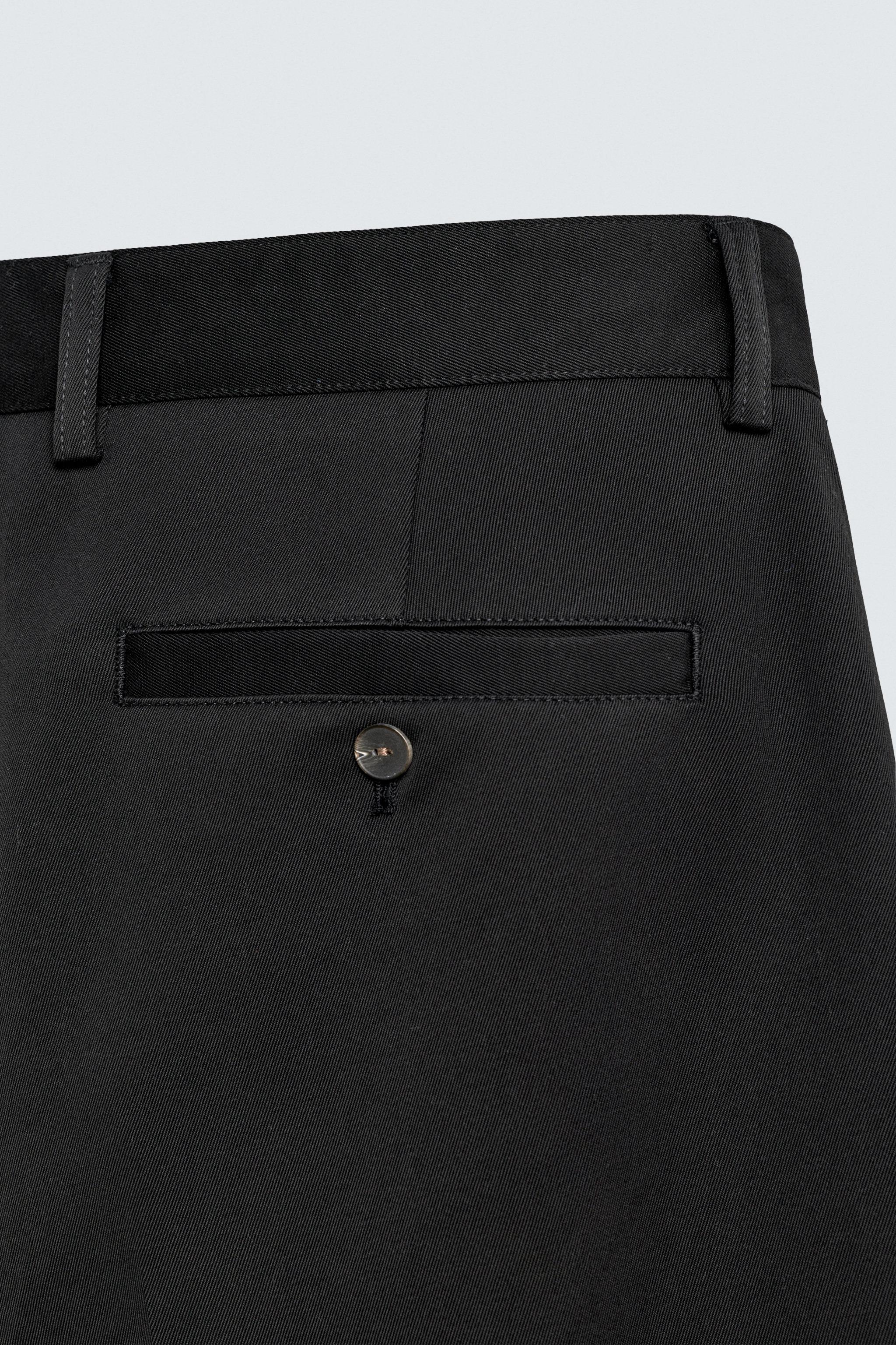 RELAXED FIT PLEATED PANTS AARON LEVINE X ZARA